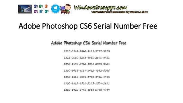 adobe cs6 serial number generator